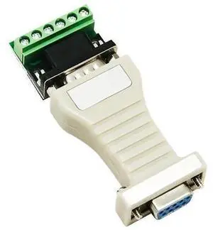 RS232 to RS422 Converter Adapter, Full Duplex FDX RS422 to RS232 Signal Switch Transceiver, No External Power Required for Industrial Serial Communication Transmission RS232 to RS422 Converter Adapter, Full Duplex FDX RS422 to RS232 Signal Switch Transceiver, No External Power Required for Industrial Serial Communication Transmission