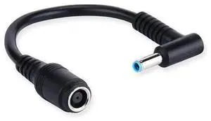7.4x5.0mm Male to 4.5x3.0mm Elbow DC Power Adapter Tip Charger Connector, Right Angle DC Barrel Jack Converter for HP Stream Spectre Pavilion Envy Elitebook Split Chromebook Laptops 7.4x5.0mm Male to 4.5x3.0mm Elbow DC Power Adapter Tip Charger Connector, Right Angle DC Barrel Jack Converter for HP Stream Spectre Pavilion Envy Elitebook Split Chromebook Laptops