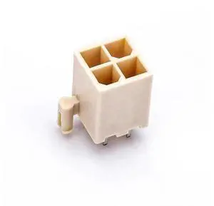 5Pcs Milky White 4P ATX DIP Motherboard Power Socket Connector, High Current 9A 4 Pin ATX DIP Power Female Connector for Mainboard Circuit Board Power Connection 5Pcs Milky White 4P ATX DIP Motherboard Power Socket Connector, High Current 9A 4 Pin ATX DIP Power Female Connector for Mainboard Circuit Board Power Connection