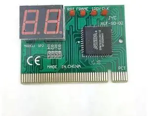 2 Digit LCD PCI Diagnostic Post Tester Card, PC Motherboard Analyzer, Computer Mainboard Fault Detection Debug Card for Desktop PCI Slot Motherboard Repair 2 Digit LCD PCI Diagnostic Post Tester Card, PC Motherboard Analyzer, Computer Mainboard Fault Detection Debug Card for Desktop PCI Slot Motherboard Repair
