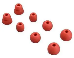 4 Pairs Silicone Replacement Ear Tips, Soft Earbud Earpads Compatible with X Earphones, Lava Red 4 Pairs Silicone Replacement Ear Tips, Soft Earbud Earpads Compatible with X Earphones, Lava Red