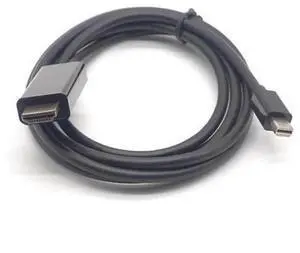 Mini DP to HDMI Cable, Thunderbolt DisplayPort Male to Male Cord, Compatible with MacBook Pro Air, Projector, Camera, TV, 1.8m (6 FT) Mini DP to HDMI Cable, Thunderbolt DisplayPort Male to Male Cord, Compatible with MacBook Pro Air, Projector, Camera, TV, 1.8m (6 FT)