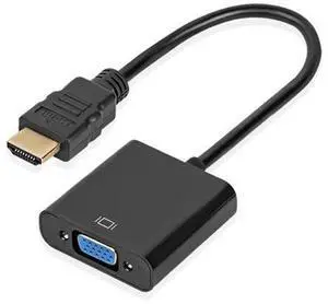Mini to VGA Adapter Cable, 1080P Mini to VGA Video Extensor Converter with Audio, Compatible with TV Box, PS4 and Other Devices Mini to VGA Adapter Cable, 1080P Mini to VGA Video Extensor Converter with Audio, Compatible with TV Box, PS4 and Other Devices