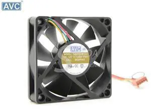 7520 PWM Cooling Fan Replacement for AVC DA07520B12U, 75x75x20mm DC 12V 0.52A 4-Pin Wire Temperature Controlled Fan, Computer CPU Cooler Fan Wholesale Available 7520 PWM Cooling Fan Replacement for AVC DA07520B12U, 75x75x20mm DC 12V 0.52A 4-Pin Wire Temperature Controlled Fan, Computer CPU Cooler Fan Wholesale Available