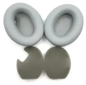 Gray Protein Leather Replacement Ear Pads with Buckles Compatible with Sony WH-1000XM4 Headphones, Soft Comfort Ear Cushions Earmuff Covers, Noise Isolation Headset Repair Accessories Gray Protein Leather Replacement Ear Pads with Buckles Compatible with Sony WH-1000XM4 Headphones, Soft Comfort Ear Cushions Earmuff Covers, Noise Isolation Headset Repair Accessories