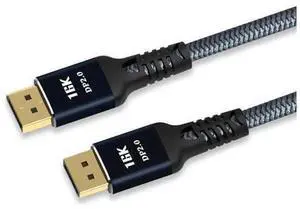 DP 2.0 DisplayPort Cable, Support 16K@60Hz, 8K, 4K@165Hz, HDR, 80Gbps High Speed Display Port 2.0 Cord, Video Transmission Cable for PC, Laptop, Monitor, HDTV & Graphics Card DP 2.0 DisplayPort Cable, Support 16K@60Hz, 8K, 4K@165Hz, HDR, 80Gbps High Speed Display Port 2.0 Cord, Video Transmission Cable for PC, Laptop, Monitor, HDTV & Graphics Card