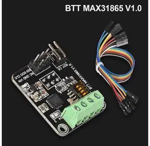 BIGTREETECH MAX31865 V1.0 Module PT100 PT1000 RTD Digital Temperature Converter Thermistor Sensor for SKR MINI E3 3D Printer Mainboard BIGTREETECH MAX31865 V1.0 Module PT100 PT1000 RTD Digital Temperature Converter Thermistor Sensor for SKR MINI E3 3D Printer Mainboard
