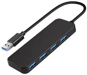 4 Port USB 3.0 Hub, Multiport USB Splitter Extender Adapter, High Speed USB Expander for Laptop, Xbox, USB Flash Drive, Mobile HDD, Printer, Camera, Keyboard, Mouse 4 Port USB 3.0 Hub, Multiport USB Splitter Extender Adapter, High Speed USB Expander for Laptop, Xbox, USB Flash Drive, Mobile HDD, Printer, Camera, Keyboard, Mouse
