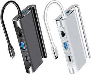 7-in-1 USB Type C Hub Docking Station, Support Samsung DeX Mode, USB-C Multiport Adapter with 4K HDMI, USB 3.0, PD Charging, TF/SD Card Reader, Portable Dex Dock for Galaxy S10 S9, Huawei P30 P20 Pro 7-in-1 USB Type C Hub Docking Station, Support Samsung DeX Mode, USB-C Multiport Adapter with 4K HDMI, USB 3.0, PD Charging, TF/SD Card Reader, Portable Dex Dock for Galaxy S10 S9, Huawei P30 P20 Pro