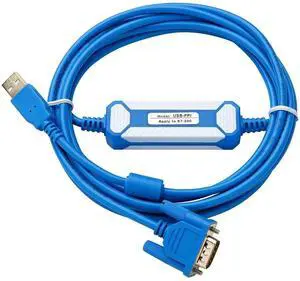 USB-PPI Programming Cable, USB to RS485 Adapter Communication Cable for Siemens S7-200 PLC, Supports Data Upload & Download, Plug and Play PLC Programming Line for Industrial Automation Use USB-PPI Programming Cable, USB to RS485 Adapter Communication Cable for Siemens S7-200 PLC, Supports Data Upload & Download, Plug and Play PLC Programming Line for Industrial Automation Use