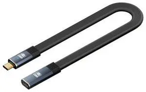 USB-C Male to Female Extension Cable, 20Gbps Data Transfer, 100W PD Fast Charging, 8K@60Hz Video Output, Type-C Extension Cord Compatible with Laptop, Phone, Tablet, Monitor and Portable SSD USB-C Male to Female Extension Cable, 20Gbps Data Transfer, 100W PD Fast Charging, 8K@60Hz Video Output, Type-C Extension Cord Compatible with Laptop, Phone, Tablet, Monitor and Portable SSD