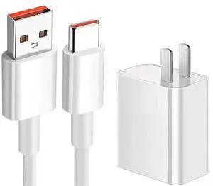33W Turbo Fast Charger EU Plug With 6A USB Type C Charging Cable, PD Quick Charging Power Adapter Compatible With Poco M2, Poco X3 Series Smartphones, Portable Travel Charger Power Supply 33W Turbo Fast Charger EU Plug With 6A USB Type C Charging Cable, PD Quick Charging Power Adapter Compatible With Poco M2, Poco X3 Series Smartphones, Portable Travel Charger Power Supply