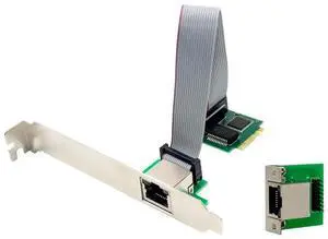 M.2 A+E Key Gigabit Ethernet Network Card with Intel I210AT Chip, Single RJ45 Port 10/100/1000Mbps LAN Adapter, Supports PXE, iSCSI, WoL, Industrial Grade for Embedded PC, Industrial Control Systems M.2 A+E Key Gigabit Ethernet Network Card with Intel I210AT Chip, Single RJ45 Port 10/100/1000Mbps LAN Adapter, Supports PXE, iSCSI, WoL, Industrial Grade for Embedded PC, Industrial Control Systems