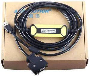 USB-CV500-CIF01 Programming Communication Cable for Omron C200H-MC221 Motion Control Module, USB to 20Pin Debug Download Cable, Support Program Upload Download & Online Monitoring for Industrial Autom USB-CV500-CIF01 Programming Communication Cable for Omron C200H-MC221 Motion Control Module, USB to 20Pin Debug Download Cable, Support Program Upload Download & Online Monitoring for Industrial Autom