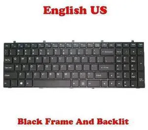 Backlit US Layout Replacement Laptop Keyboard for CLEVO W670SBQ W670SCQ W670SFQ W670SHQ W670SJQ W670SZ, Original Size Backlight Notebook Keyboard for Rebranded Gaming Laptops Backlit US Layout Replacement Laptop Keyboard for CLEVO W670SBQ W670SCQ W670SFQ W670SHQ W670SJQ W670SZ, Original Size Backlight Notebook Keyboard for Rebranded Gaming Laptops
