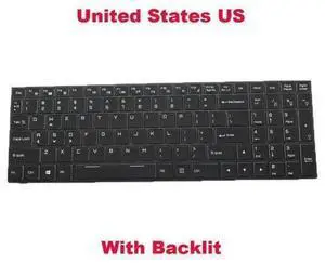 Backlit English Replacement Laptop Keyboard For CLEVO P650RS MP-13H83U4J4301 PN 6-80-W6701-010-1G US Layout Notebook Built-in Backlight Keyboard Backlit English Replacement Laptop Keyboard For CLEVO P650RS MP-13H83U4J4301 PN 6-80-W6701-010-1G US Layout Notebook Built-in Backlight Keyboard