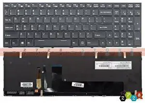 Laptop Replacement Keyboard for PowerSpec 1510 Gaming Laptop, Black US English Layout with Backlight, Notebook Keyboard Repair Spare Replacement Part Laptop Replacement Keyboard for PowerSpec 1510 Gaming Laptop, Black US English Layout with Backlight, Notebook Keyboard Repair Spare Replacement Part