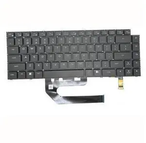 New US RGB Backlit Laptop Keyboard Replacement for Alienware X16 R1, OEM PN 0WH5Y9 WH5Y9, Gaming Notebook Repair Part New US RGB Backlit Laptop Keyboard Replacement for Alienware X16 R1, OEM PN 0WH5Y9 WH5Y9, Gaming Notebook Repair Part