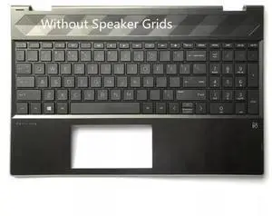 Upper Case Palmrest Assembly with US Layout Keyboard, Replacement Part L20848-001 Compatible with HP Pavilion X360 15T-CR 15-CR Notebook, Complete Top Shell Repair Spare Part for HP 15T-CR Series Conv Upper Case Palmrest Assembly with US Layout Keyboard, Replacement Part L20848-001 Compatible with HP Pavilion X360 15T-CR 15-CR Notebook, Complete Top Shell Repair Spare Part for HP 15T-CR Series Conv