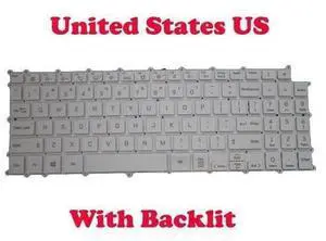 US White Frameless Backlit Laptop Replacement Keyboard For LG 15U70P 15U70P-P 15Z995 15Z995-U, Notebook Internal Backlight Keyboard Repair Spare Part US White Frameless Backlit Laptop Replacement Keyboard For LG 15U70P 15U70P-P 15Z995 15Z995-U, Notebook Internal Backlight Keyboard Repair Spare Part