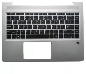 Top Palmrest Assembly with Non-Backlit US Keyboard for HP ProBook 440 G6 445 G6 445 G7, Part Number L44589-001, Complete Upper Case Cover Notebook Repair Replacement Spare Part Top Palmrest Assembly with Non-Backlit US Keyboard for HP ProBook 440 G6 445 G6 445 G7, Part Number L44589-001, Complete Upper Case Cover Notebook Repair Replacement Spare Part