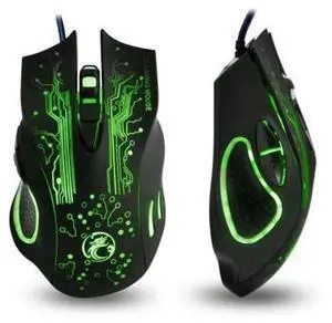 AJMRTC X9 Professional USB Wired Optical Gaming Mouse, 6 Buttons, 2400 Adjustable DPI, LED Backlight Wired Gaming Mice for Notebook, Laptop, Desktop PC and Gamers AJMRTC X9 Professional USB Wired Optical Gaming Mouse, 6 Buttons, 2400 Adjustable DPI, LED Backlight Wired Gaming Mice for Notebook, Laptop, Desktop PC and Gamers
