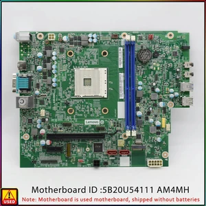 Desktop Motherboard FRU 5B20U54111 AM4MH Version 2.1, OEM Mainboard For Lenovo PC, AM4 Socket, DDR4 Dual Channel, M.2 NVMe + SATA III, PCIe 3.0 x16, Fully Tested 100% Working Replacement Mainboard For Desktop Motherboard FRU 5B20U54111 AM4MH Version 2.1, OEM Mainboard For Lenovo PC, AM4 Socket, DDR4 Dual Channel, M.2 NVMe + SATA III, PCIe 3.0 x16, Fully Tested 100% Working Replacement Mainboard For