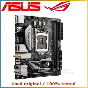 MINI ITX Desktop Motherboard ROG STRIX B250I GAMING Replacement, LGA1151 B250 Chipset Mainboard Supports Up To 32GB DDR4 Memory, PCI-E 3.0 X16 Slot, Fully Tested Working Board For Compact Gaming PC Bu MINI ITX Desktop Motherboard ROG STRIX B250I GAMING Replacement, LGA1151 B250 Chipset Mainboard Supports Up To 32GB DDR4 Memory, PCI-E 3.0 X16 Slot, Fully Tested Working Board For Compact Gaming PC Bu