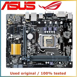 B85M-F PLUS Micro ATX Desktop Motherboard, Intel B85 Chipset LGA1150 Socket DDR3 Up to 16GB, SATA III & PCI-E3.0 X16 Slot, Fully Tested Working Mainboard for 4th Gen Intel CPU PC Build & Hardware Repa B85M-F PLUS Micro ATX Desktop Motherboard, Intel B85 Chipset LGA1150 Socket DDR3 Up to 16GB, SATA III & PCI-E3.0 X16 Slot, Fully Tested Working Mainboard for 4th Gen Intel CPU PC Build & Hardware Repa