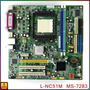 A60 MS-7283 M-ATX Desktop Motherboard L-NC51M AM2 Socket, Supports Replacement for K8M890G L-A690G Mainboard, Fully Tested Working Mainboard for Legacy AM2 CPU PC Build, Upgrade & Repair A60 MS-7283 M-ATX Desktop Motherboard L-NC51M AM2 Socket, Supports Replacement for K8M890G L-A690G Mainboard, Fully Tested Working Mainboard for Legacy AM2 CPU PC Build, Upgrade & Repair