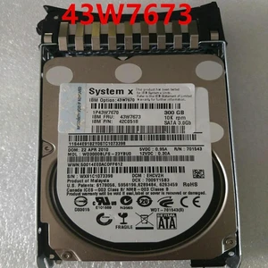 300GB 2.5" SATA Enterprise Internal HDD PN 43W7670 43W7673 42C0518, 64MB Cache 10000RPM Hard Disk Drive, Fully Tested Working Replacement HDD for Server Storage Hardware Maintenance & Array Rebuild 300GB 2.5" SATA Enterprise Internal HDD PN 43W7670 43W7673 42C0518, 64MB Cache 10000RPM Hard Disk Drive, Fully Tested Working Replacement HDD for Server Storage Hardware Maintenance & Array Rebuild