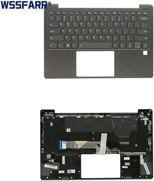 95% New Palmrest Upper Cover With US Backlit Keyboard and FPR for S530 S530-13 S530-13IWL S530-13IML, Notebook Top Case Keyboard Assembly Replacement Part 95% New Palmrest Upper Cover With US Backlit Keyboard and FPR for S530 S530-13 S530-13IWL S530-13IML, Notebook Top Case Keyboard Assembly Replacement Part