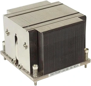 2U Passive CPU Heatsink SNK-P0038P for LGA1366 Xeon 5500 Series Processor, No-Fan Passive Heat Sink, Fully Inspected Working Replacement Cooler 2U Passive CPU Heatsink SNK-P0038P for LGA1366 Xeon 5500 Series Processor, No-Fan Passive Heat Sink, Fully Inspected Working Replacement Cooler