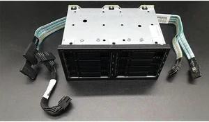 SAS HDD Backplane Board with Drive Cage for ProLiant DL380P G8 Server, Part 672146-001 670943-001, Replacement Hard Disk Backplane Assembly SAS HDD Backplane Board with Drive Cage for ProLiant DL380P G8 Server, Part 672146-001 670943-001, Replacement Hard Disk Backplane Assembly