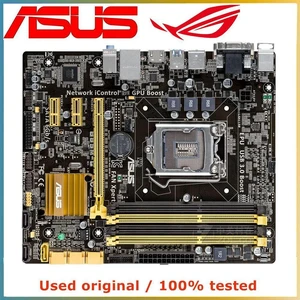 M-ATX Desktop Motherboard B85M-G, LGA1150 Socket Intel B550 Chipset, Max 32GB DDR3, SATA III PCIe 3.0 x16, Fully Tested Working Replacement Mainboard M-ATX Desktop Motherboard B85M-G, LGA1150 Socket Intel B550 Chipset, Max 32GB DDR3, SATA III PCIe 3.0 x16, Fully Tested Working Replacement Mainboard