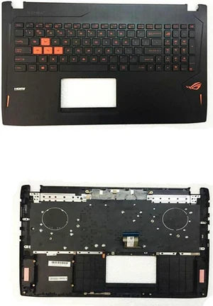 Laptop Upper Case Palmrest Assembly with US QWERTY Keyboard for GL502 GL502V GL502VT GL502VS GL502VM GL502VY Gaming Notebook, Fully Inspected Replacement Upper Cover Assembly Laptop Upper Case Palmrest Assembly with US QWERTY Keyboard for GL502 GL502V GL502VT GL502VS GL502VM GL502VY Gaming Notebook, Fully Inspected Replacement Upper Cover Assembly
