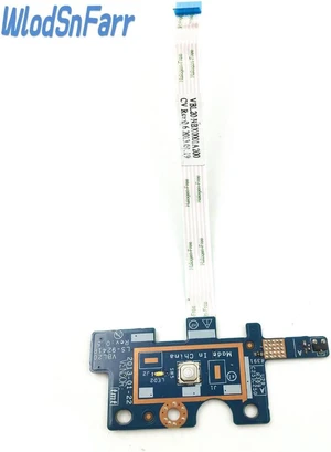Laptop Power Button Sub Board with Cable LS-9241P for ZBook 15 Notebook, Fully Inspected Working Replacement Power Switch Board Assembly Laptop Power Button Sub Board with Cable LS-9241P for ZBook 15 Notebook, Fully Inspected Working Replacement Power Switch Board Assembly