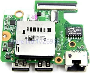Laptop USB & Network Interface Board DAX1PDTB8D0 for ENVY 15-AK Notebook, USB LAN Sub Board Assembly, Fully Inspected Working Replacement I/O Circuit Board Laptop USB & Network Interface Board DAX1PDTB8D0 for ENVY 15-AK Notebook, USB LAN Sub Board Assembly, Fully Inspected Working Replacement I/O Circuit Board