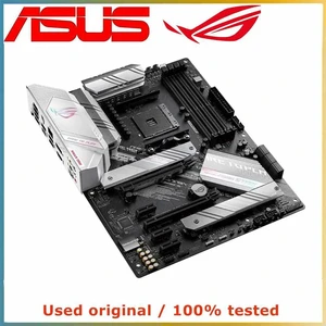 ROG STRIX B550-A GAMING ATX Gaming Motherboard AMD B550 Chipset AM4 Socket, DDR4 Up to 128GB, PCIe 4.0 X16, Dual M.2 NVMe Mainboard, 100% Fully Tested for Gaming PC Build and Hardware Upgrade ROG STRIX B550-A GAMING ATX Gaming Motherboard AMD B550 Chipset AM4 Socket, DDR4 Up to 128GB, PCIe 4.0 X16, Dual M.2 NVMe Mainboard, 100% Fully Tested for Gaming PC Build and Hardware Upgrade