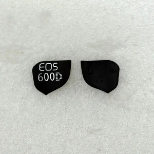 EOS 600D SLR Camera Body Emblem Logo Name Plate Replacement Repair Part, Pre-applied Adhesive Label for Canon EOS 600D DSLR, 100% Fully Tested for Camera Appearance Restoration EOS 600D SLR Camera Body Emblem Logo Name Plate Replacement Repair Part, Pre-applied Adhesive Label for Canon EOS 600D DSLR, 100% Fully Tested for Camera Appearance Restoration