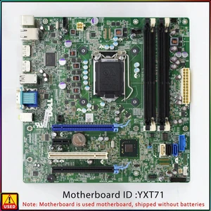 Dell OptiPlex 3010 7010 9010 DT Desktop Motherboard PN CN-0YXT71 0YXT71 YXT71, Intel Q77 LGA1155 DDR3 Mainboard, 100% Fully Tested for Business Desktop Repair Dell OptiPlex 3010 7010 9010 DT Desktop Motherboard PN CN-0YXT71 0YXT71 YXT71, Intel Q77 LGA1155 DDR3 Mainboard, 100% Fully Tested for Business Desktop Repair