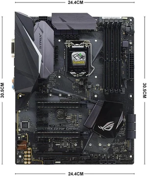 ASUS ROG STRIX Z270F GAMING ATX Motherboard, Intel Z270 Chipset LGA1151 Socket DDR4 Mainboard for 6th and 7th Gen Intel Core i7-7700K, i7-7700, i5-6500, Pentium Gold and Celeron Processors, Dual M.2 P ASUS ROG STRIX Z270F GAMING ATX Motherboard, Intel Z270 Chipset LGA1151 Socket DDR4 Mainboard for 6th and 7th Gen Intel Core i7-7700K, i7-7700, i5-6500, Pentium Gold and Celeron Processors, Dual M.2 P