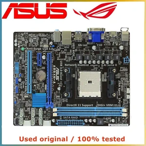 ASUS A85XM-A Motherboard FM2 Socket DDR3 32GB SATA III USB PCIe 3.0 x16 Desktop Mainboard Replacement 100% Tested ASUS A85XM-A Motherboard FM2 Socket DDR3 32GB SATA III USB PCIe 3.0 x16 Desktop Mainboard Replacement 100% Tested