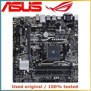 ASUS PRIME A320M-A Motherboard AM4 Socket DDR4 64GB SATA III USB PCIe 3.0 x16 Desktop Mainboard Replacement 100% Tested ASUS PRIME A320M-A Motherboard AM4 Socket DDR4 64GB SATA III USB PCIe 3.0 x16 Desktop Mainboard Replacement 100% Tested