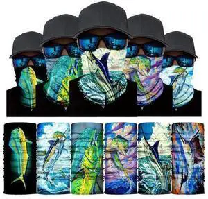 7pc mixed colors Sunscreen Printed Bandana, Cycling Hood Mask, Outdoor Fishing & Cycling Accessories 7pc mixed colors Sunscreen Printed Bandana, Cycling Hood Mask, Outdoor Fishing & Cycling Accessories