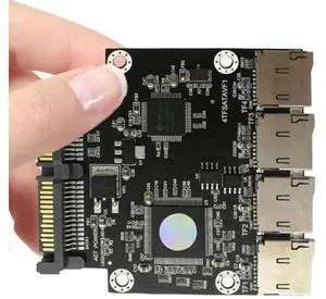 4-Port SD To SATA Adapter Widely Compatible Self-Made SSD Solid State Drive Stable Transmit for Micro-SD To SATA Group RAID Card 4-Port SD To SATA Adapter Widely Compatible Self-Made SSD Solid State Drive Stable Transmit for Micro-SD To SATA Group RAID Card