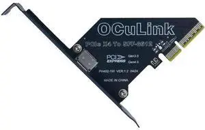 PCIe 4.0 x4 to Oculink External SFF-8612 Adapter Card for eGPU Dock Mimi Pc PCIe 4.0 x4 to Oculink External SFF-8612 Adapter Card for eGPU Dock Mimi Pc