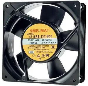 for NMB 4715FS-23T-B50 AXIAL Fan, 230VAC 0.09/0.08A 50/60Hz 12CM Cooling Fan, 120x120x38mm 12038 Cooling Fan for NMB 4715FS-23T-B50 AXIAL Fan, 230VAC 0.09/0.08A 50/60Hz 12CM Cooling Fan, 120x120x38mm 12038 Cooling Fan