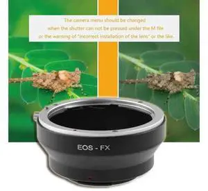 Black Digital Camera Lens Adapter for EOS EF EF-S Mount Lens To FX for Fujifilm X-Pro1 Lenses Accessories Black Digital Camera Lens Adapter for EOS EF EF-S Mount Lens To FX for Fujifilm X-Pro1 Lenses Accessories