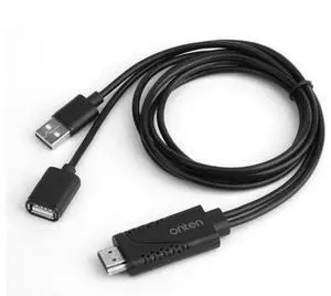 USB to HDMI Adapter Cable, 1080P HD Phone to TV Connector, Universal Screen Mirroring Cable for Smartphone to HDTV/Monitor/Projector (1m) USB to HDMI Adapter Cable, 1080P HD Phone to TV Connector, Universal Screen Mirroring Cable for Smartphone to HDTV/Monitor/Projector (1m)